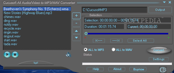 Cucusoft All Audio / Video to MP3 / WAV Converter кряк лекарство crack