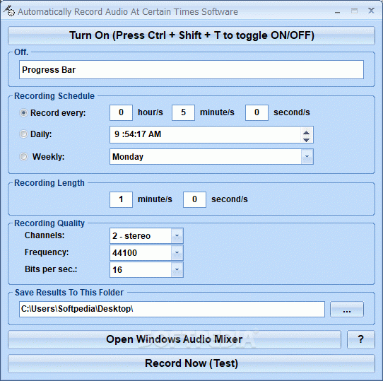 Automatically Record Audio At Certain Times Software кряк лекарство crack