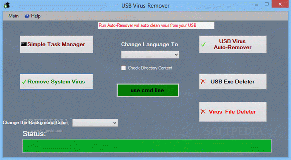 USB Virus Remover кряк лекарство crack