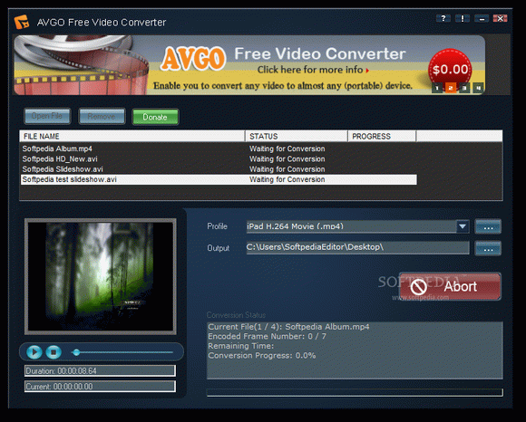 AVGO Free Video Converter кряк лекарство crack