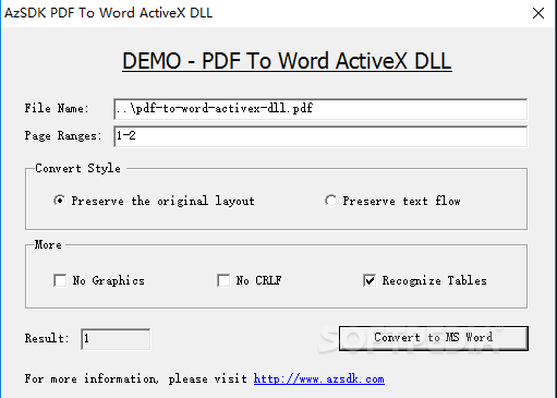 AzSDK PDF To Word ActiveX DLL кряк лекарство crack