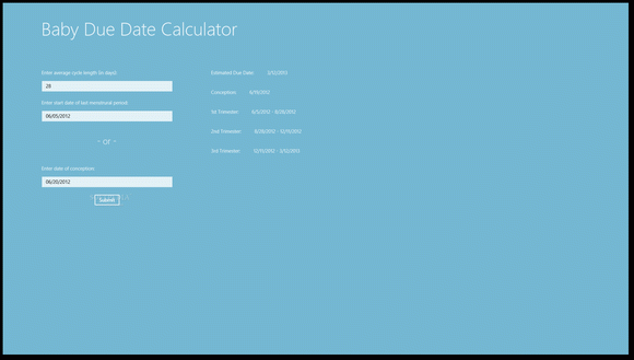 Baby Due Date Calculator For Windows 8 кряк лекарство crack