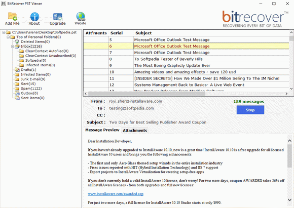 BitRecover PST Viewer кряк лекарство crack