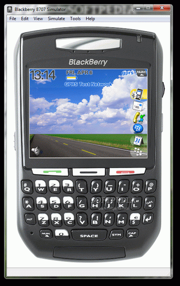 BlackBerry 8707 Simulator кряк лекарство crack