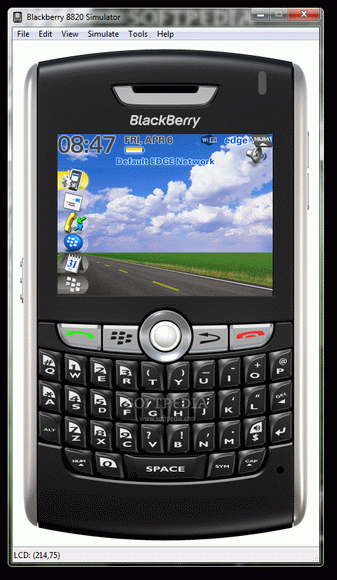 BlackBerry 8820 Simulator кряк лекарство crack
