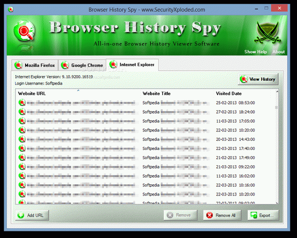 Browser History Spy Portable кряк лекарство crack