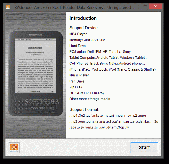 BYclouder Amazon eBook Reader Data Recovery кряк лекарство crack