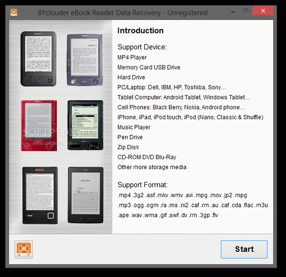 BYclouder eBook Reader Data Recovery кряк лекарство crack