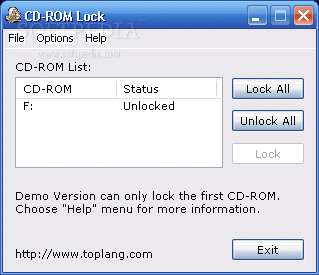 CD-ROM Lock кряк лекарство crack