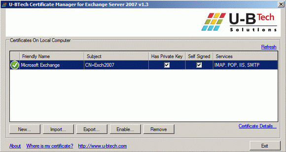 Certificate Manager for Exchange Server 2007 кряк лекарство crack