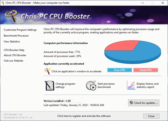 Chris-PC CPU Booster кряк лекарство crack