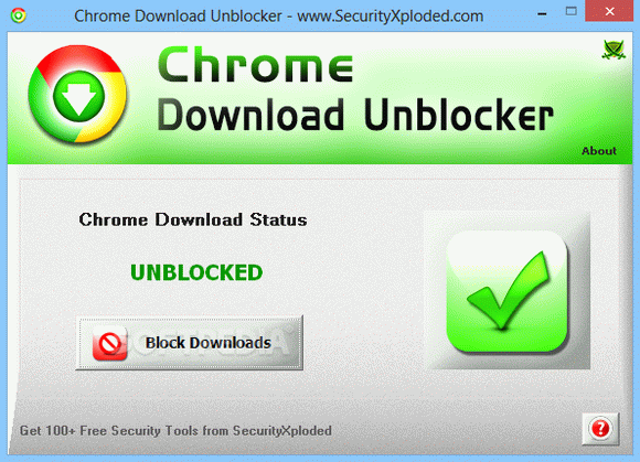 Chrome Download Unblocker кряк лекарство crack