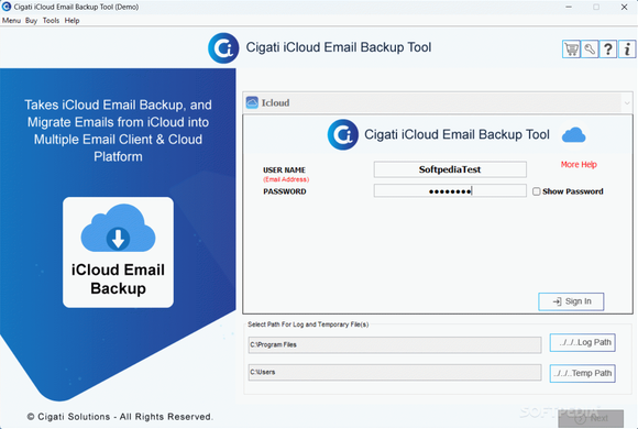 Cigati iCloud Email Backup Tool кряк лекарство crack