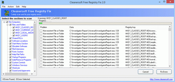 Cleanersoft Free Registry Fix кряк лекарство crack