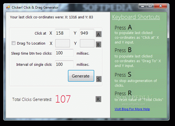 Auto Mouse Click Generator (formerly Clicker! Click & Drag Generator) кряк лекарство crack