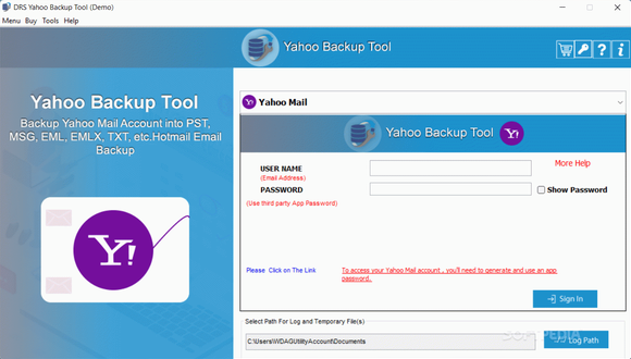 DRS Yahoo Backup Tool кряк лекарство crack