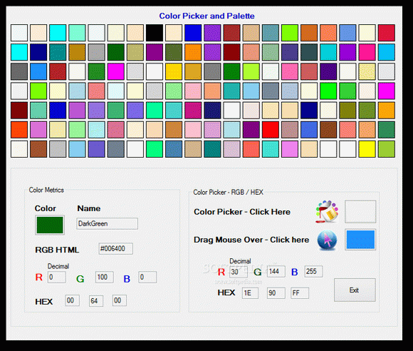 Color Picker and Palette кряк лекарство crack