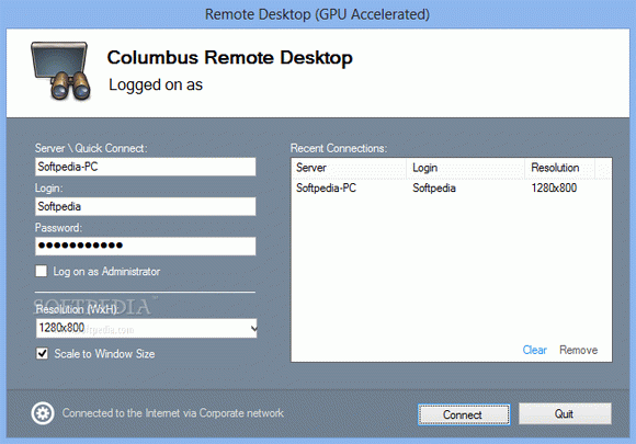 Columbus Remote Desktop Portable кряк лекарство crack