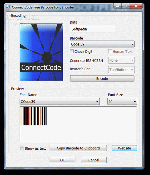 ConnectCode Free Barcode Font кряк лекарство crack