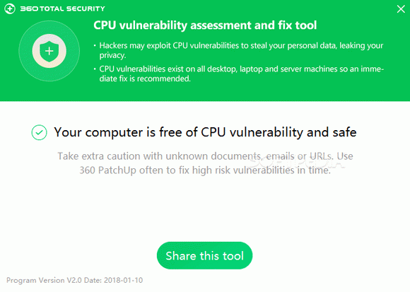 CPU Vulnerability Assessment and Fix Tool кряк лекарство crack