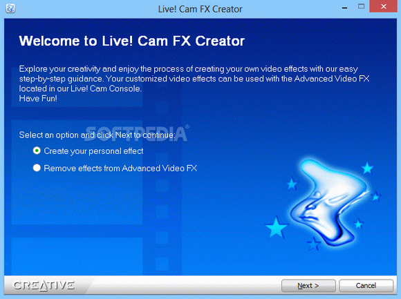 Creative Live! Cam FX Creator кряк лекарство crack