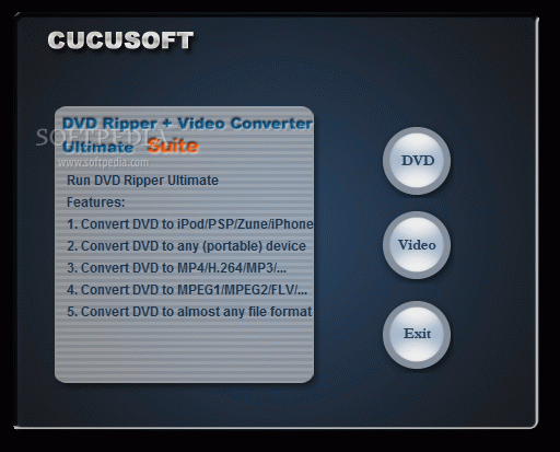 Cucusoft DVD Ripper+Video Converter Ultimate Suite кряк лекарство crack