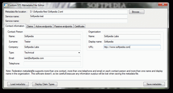 Custom STS Metadata File Editor кряк лекарство crack