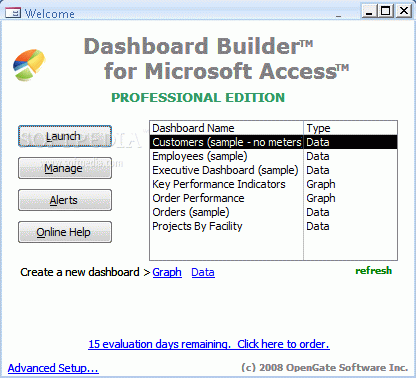 Dashboard Builder for Access кряк лекарство crack