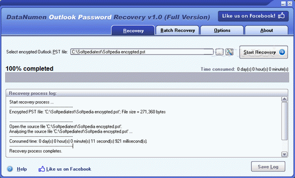 DataNumen Outlook Password Recovery кряк лекарство crack
