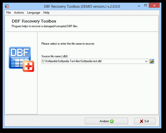 DBF Recovery Toolbox кряк лекарство crack