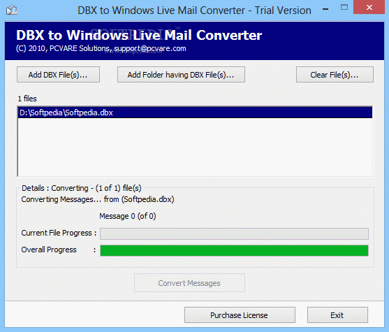 DBX to Windows Live Mail Converter кряк лекарство crack