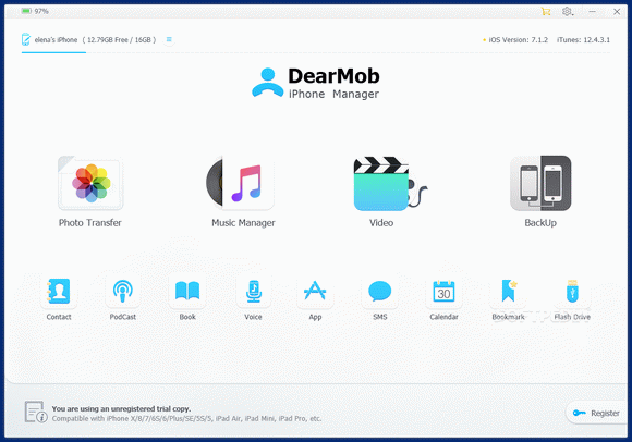 DearMob iPhone Manager кряк лекарство crack