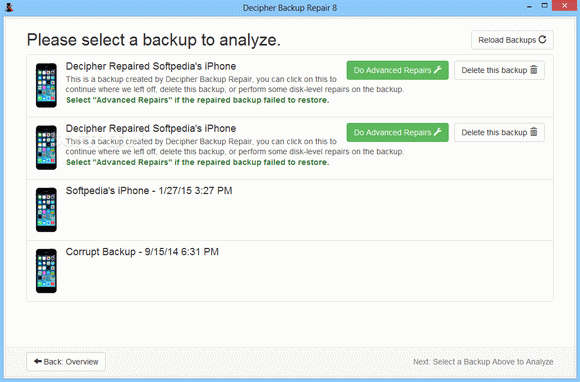 Decipher Backup Repair кряк лекарство crack