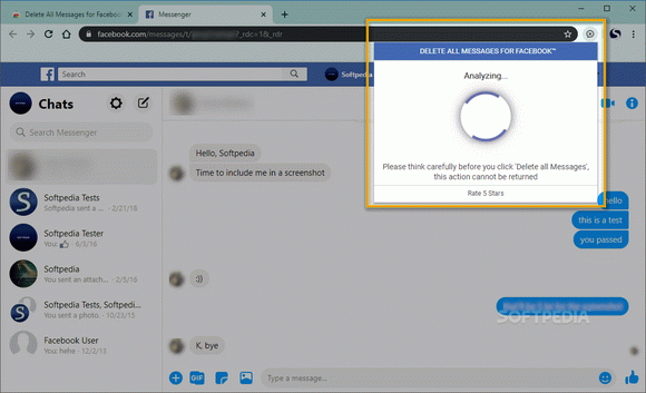 Delete All Messages for Facebook кряк лекарство crack
