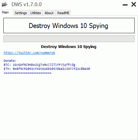 Destroy Windows 10 Spying кряк лекарство crack