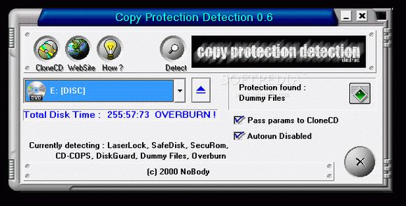 Copy Protection Detection кряк лекарство crack