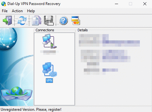 Dial-Up VPN Password Recovery кряк лекарство crack