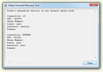 Dialup Password Recovery Tool кряк лекарство crack