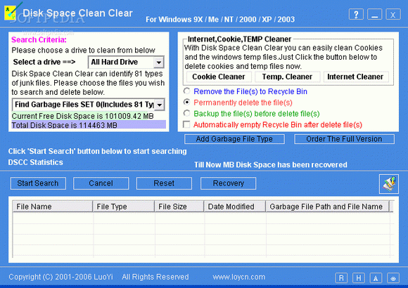 Disk Space Clean Clear кряк лекарство crack