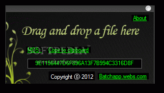 Drag and drop MD5 checksum кряк лекарство crack