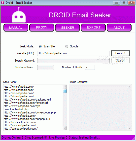 Droid Email Seeker кряк лекарство crack