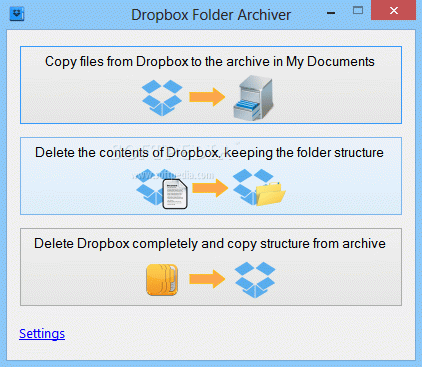 Dropbox Folder Archiver кряк лекарство crack