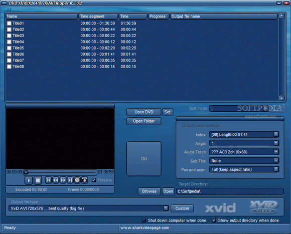 DVD XViD / X264 / DivX / AVI Ripper кряк лекарство crack