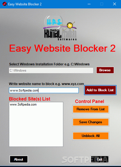 Easy Website Blocker кряк лекарство crack