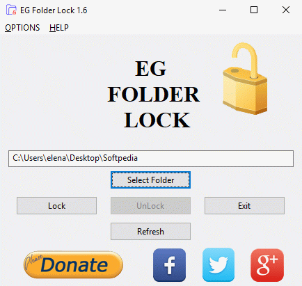 EG Folder Lock кряк лекарство crack