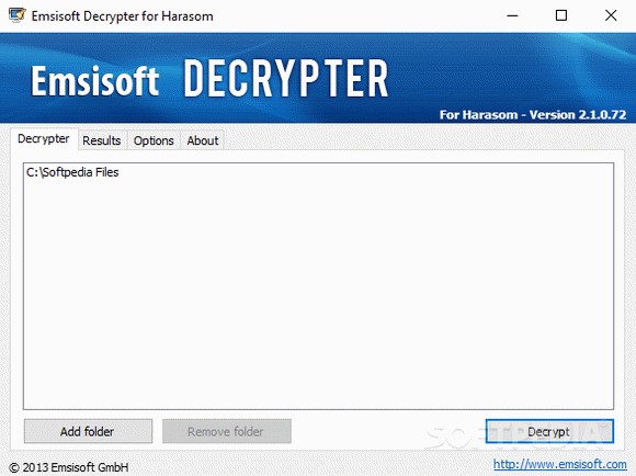 Emsisoft Decrypter for Harasom кряк лекарство crack