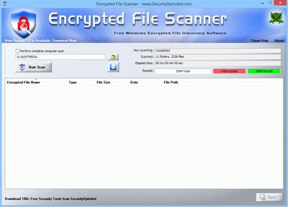 Encrypted File Scanner кряк лекарство crack