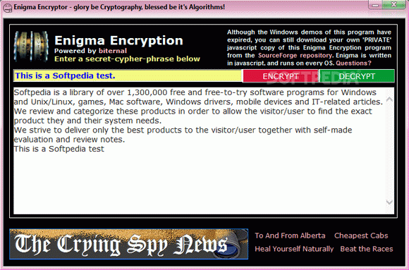 Enigma Encryption кряк лекарство crack
