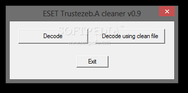 ESET Trustezeb.A Cleaner кряк лекарство crack