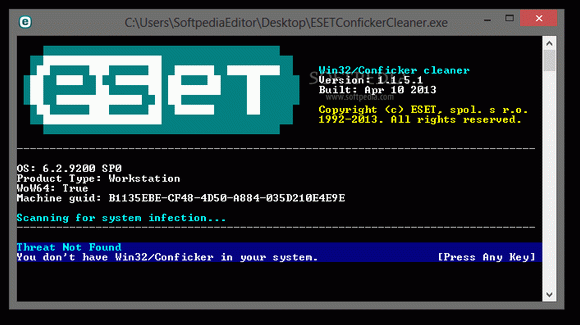 ESET Win32/Conficker worm remover кряк лекарство crack